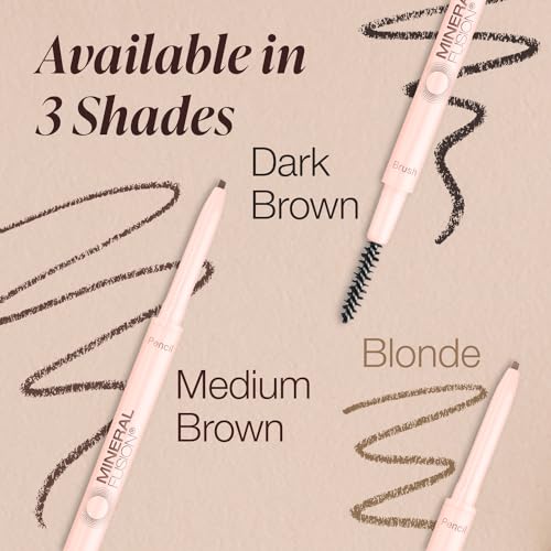 Mineral Fusion Retractable Brow Pencil, Blonde, .03 Ounce