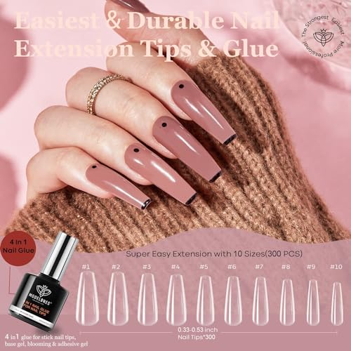 Modelones Gel Nail Polish Kit with U V Light 48W, 6 Colors summer Shellac Soak Off Nail Gel Polish Manicure Set with LED Lamp Top & Base Coat Starter Kit Professional for Women DIY at Home Salon Gift