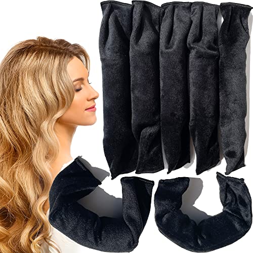 Aimin Hair Heatless Curlers, Soft Hair Curlers To Sleep In, Overnight Heatless Curls For Long Hair, No Heat Foam Curlers, Satin Sponge Rollers For Hair(40 pcs, neutral colour) …