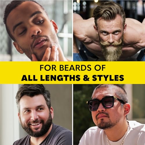 Beard Club Original Premium Beard Shampoo - Natural & Nourishing Formula for Soft, Clean & Healthy Facial Hair - Gentle on Skin - Sulfate & Paraben Free - 4 fl oz