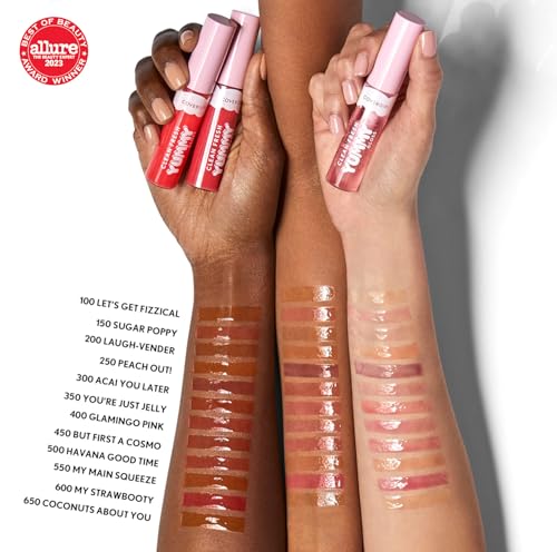 COVERGIRL Clean Fresh Yummy Gloss – Lip Gloss, Sheer, Natural Scents, Vegan Formula - Laugh-vender