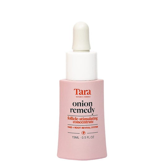 Tara Onion Remedy Follicle-Stimulating Concentrate. Cruelty-Free: Hair Growth and Strengthening Serum with Multi-Peptide Concentrate (0.5 Fl Oz)