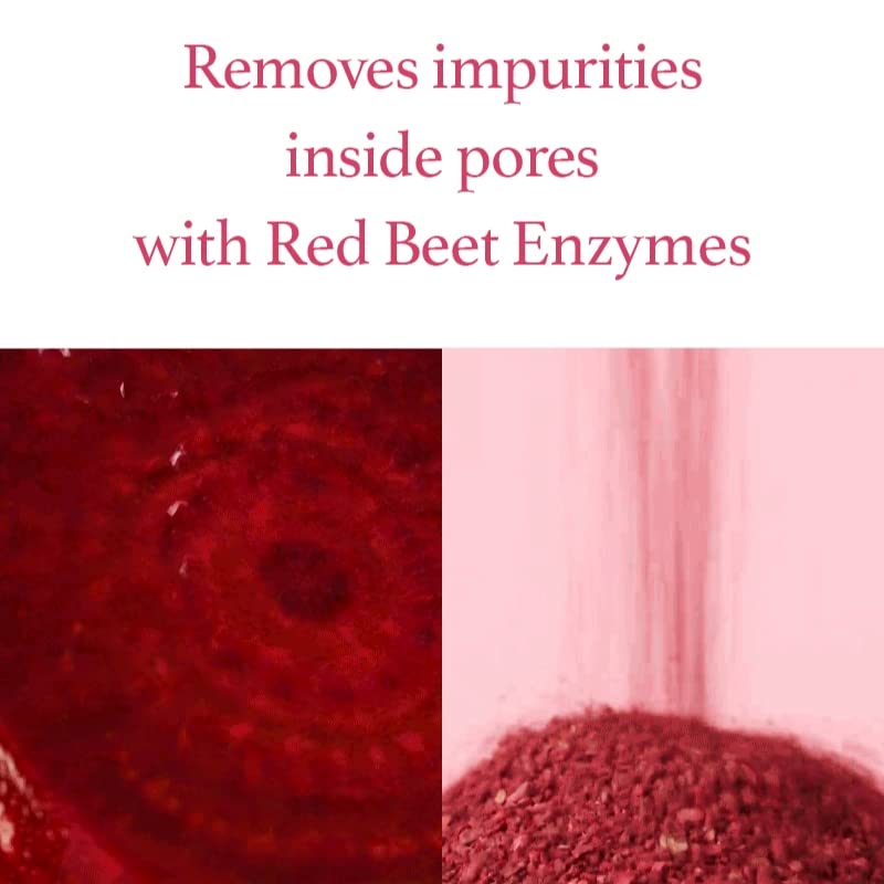 I’m From Beet Purifying Mask, Deep moisturizing wash-off clay mask,1.5% red beet enzyme, clean the pores and control sebum, soothing effect for dry, dull, sensitive skin - 3.88oz (110g)