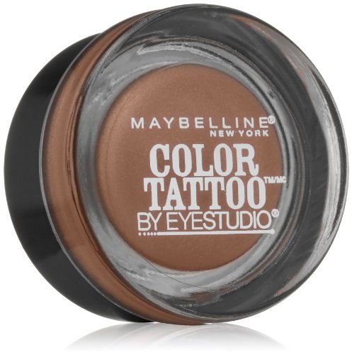 Maybelline New York Eyestudio ColorTattoo Metal 24HR Cream Gel Eyeshadow, Tough as Taupe, 0.14 Ounce (1 Count)