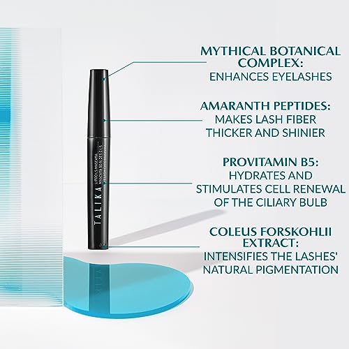 Talika Lipocils Mascara - Eyelash Growth Formula Mascara - 2-in-1 Makeup & Eyelash Care Solution - Brown