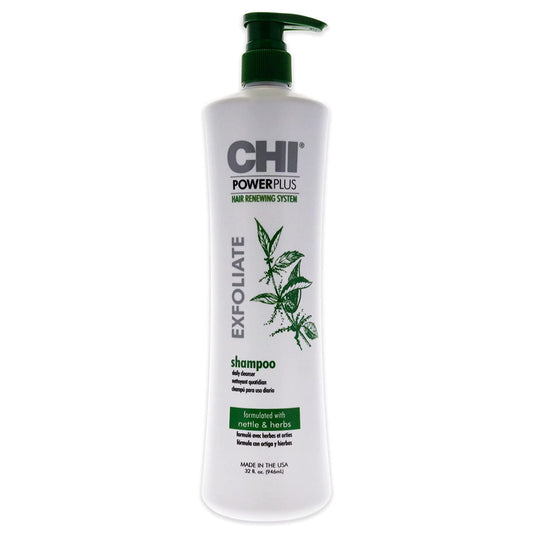 CHI Powerplus Scalp Renew System Exfoliate Shampoo, 32 Fl Oz