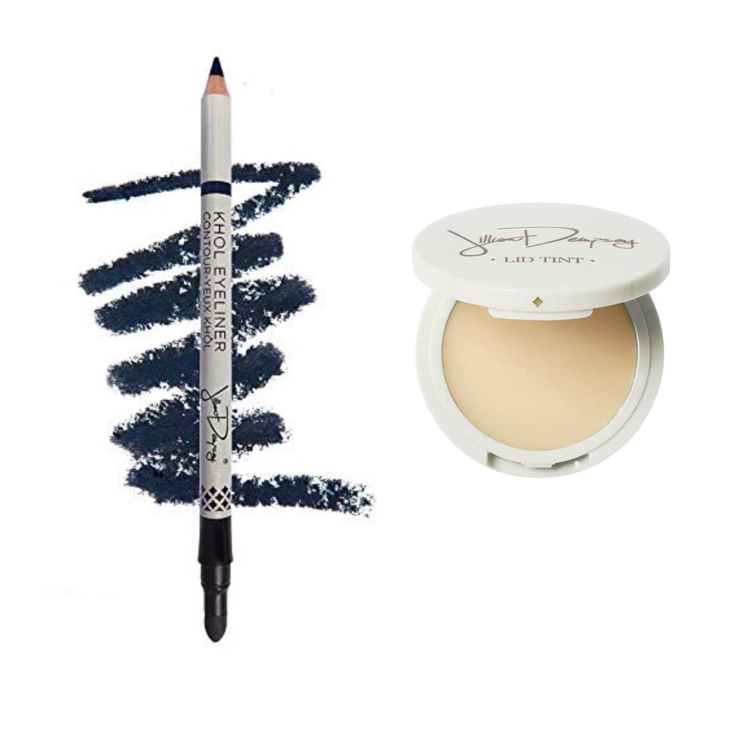 Jillian Dempsey Khôl Eyeliner in Black Sapphire & Lid Tint in Dew