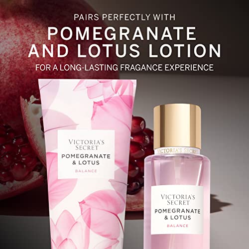 Victoria's Secret Pomegranate and Lotus Body Mist for Women, Perfume with Notes of Pomegranate and Lotus Flowers, Womens Body Spray, Sheer Rejuvenation Women’s Fragrance - 250 ml / 8.4 oz