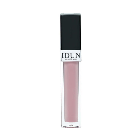 IDUN Minerals Lip Gloss - Soft, Creamy Formula for Velvet Soft, Shiny Pout - Intense Vitamin E Hydration for Dry, Chapped Lips - Non-Sticky, Long Lasting Pigment - 017 Agnes - 0.27 oz