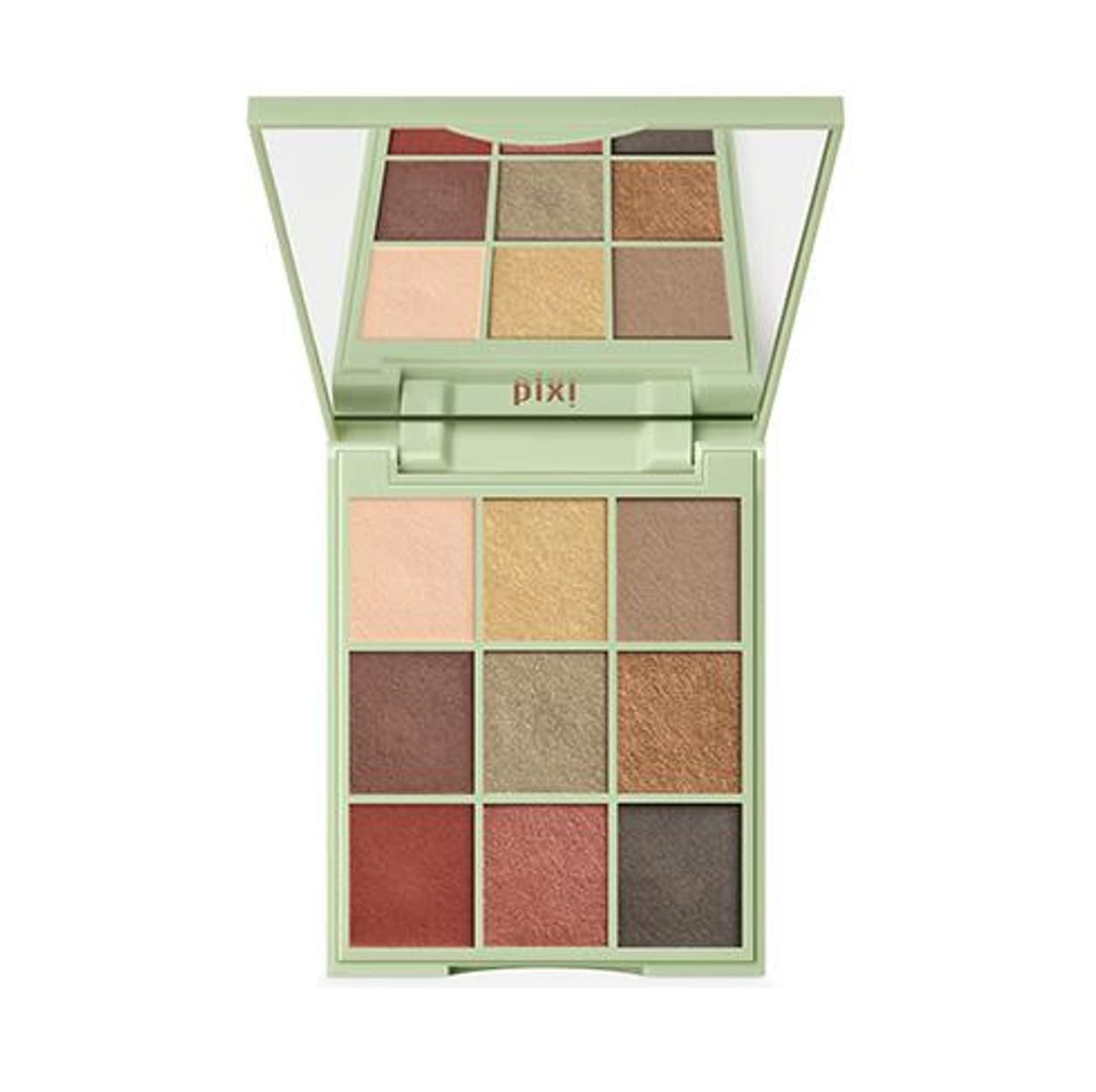 Pixi Beauty Eye Effects - Hazelnut Haze|Eyeshadow 9 Shade Compact Palette | Easy To Apply High Pigment Colour | Paraben-Free | 11.5g