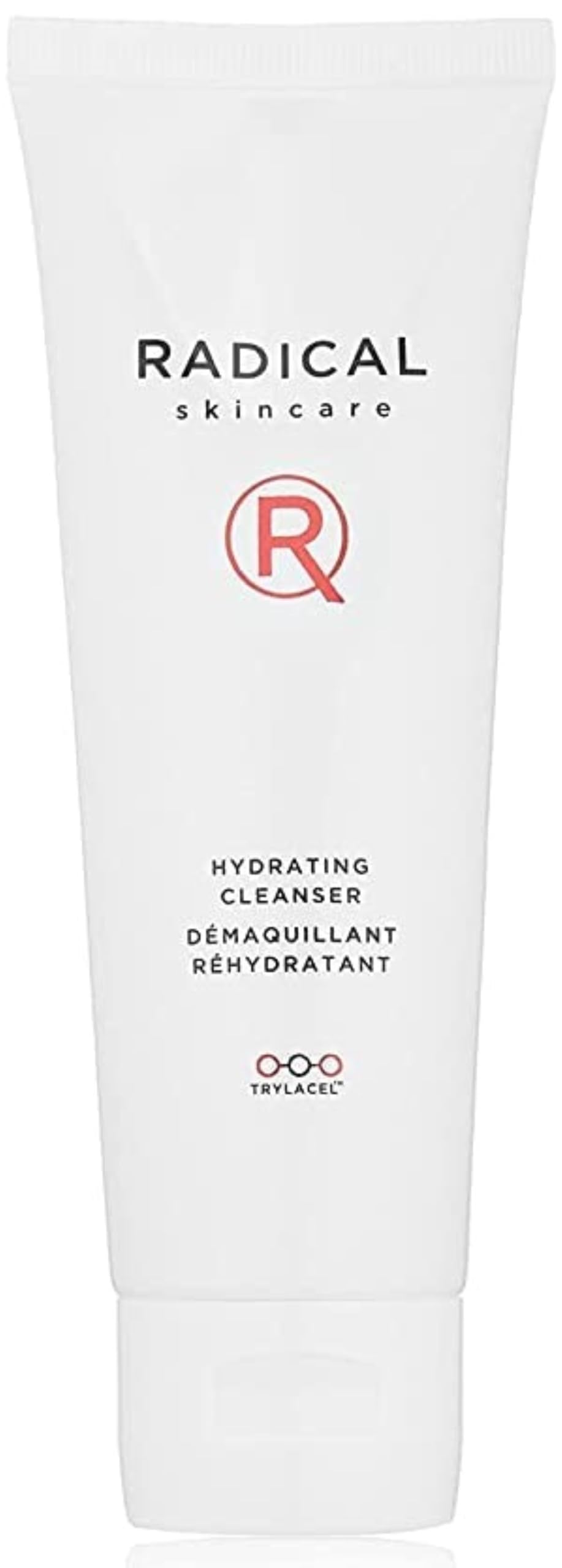 Radical Skincare Hydrating Cleanser- Non-Drying, Gentle Formula | For All Skin Types | Paraben & Cruelty Free (4 Fl Oz)