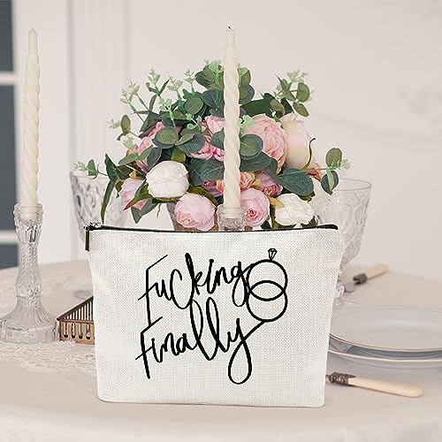 Sanlly The One Where You're My Maid of Honor, Gift for Bridesmaid,Bachelorette Party Wedding Gifts for Besties Friends Makeup Bag Purse Cosmetic Bag for Women