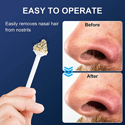 Nose Wax Sticks Plastic Nose Wax Applicators Plastic Wax Rod Wand Nose Waxing Strips Disposable Spatulas For Nostril Cleaning And Nose Hair Removal (200 pieces)