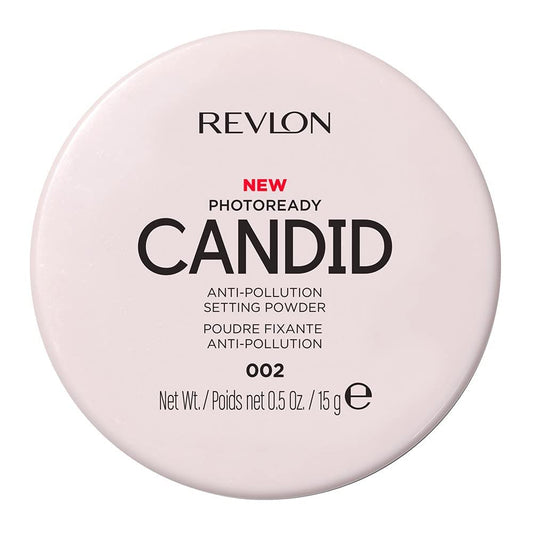 Revlon PhotoReady Candid Setting Powder, with Anti-Pollution, Antioxidant Ingredients, without Parabens, Pthalates and Fragrances; Shade 002 .34 Fluid Oz