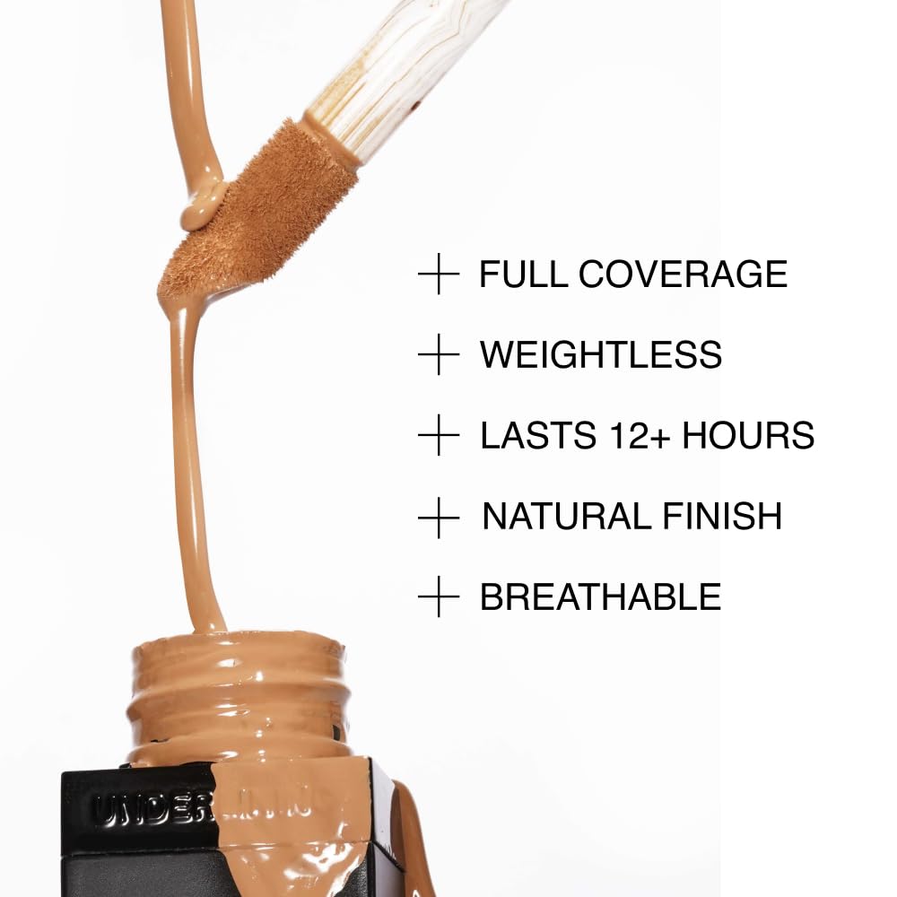 HIDE Liquid Concealer, Medium to Full Coverage Concealer for Blemishes, Under Eye Dark Circles & Scars, Oil Free Concealer, Nude (See Shade Finder), 0.5 fl oz