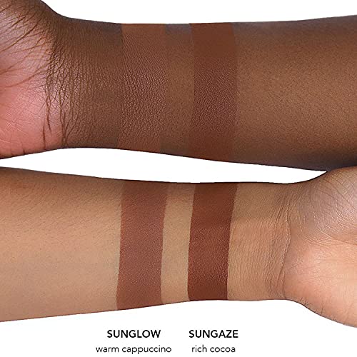 Jouer Sunswept Bronzer Duo 2 Complementary Shades Velvety Formula Matte & Shimmer Shades Vitamin E Talc, Paraben, Gluten & Cruelty Free