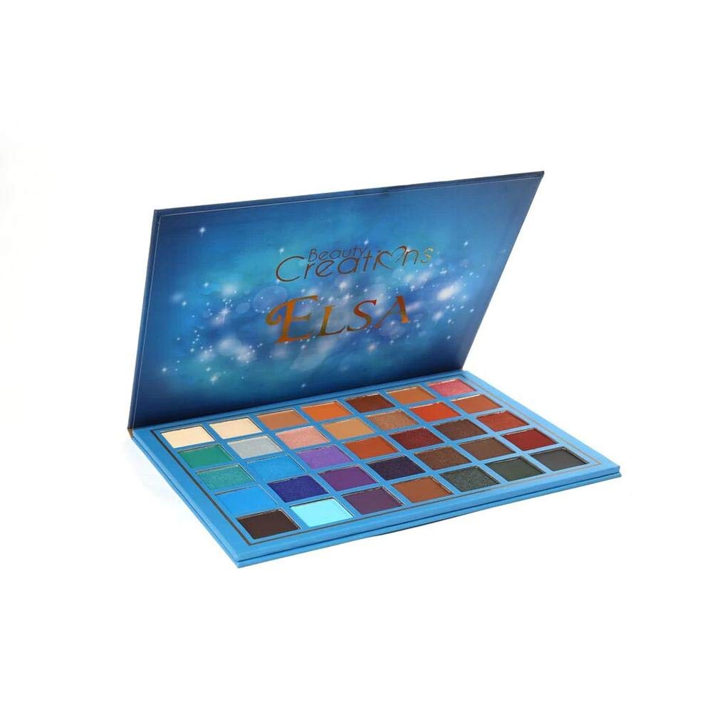 Elsa 35 Color Elsa Eyeshadow Palette By Beauty Creation, Powder