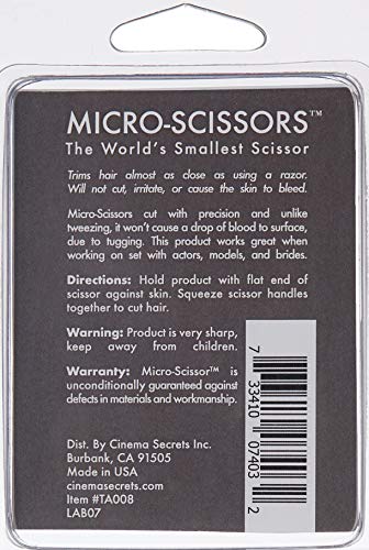 Cinema Secrets Pro Cosmetics Micro-Scissors