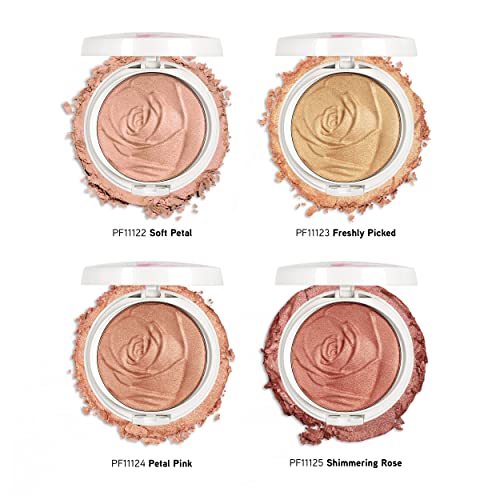 Physicians Formula Rosé All Day Highlighter Blush Face Powder, Pink Petal Glow, Dermatologist Tested, Clinicially Tested (Pack of 2)