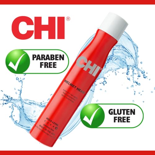 CHI Helmet Head Extra Firm Hairspray, 10 oz (Pack of 2)