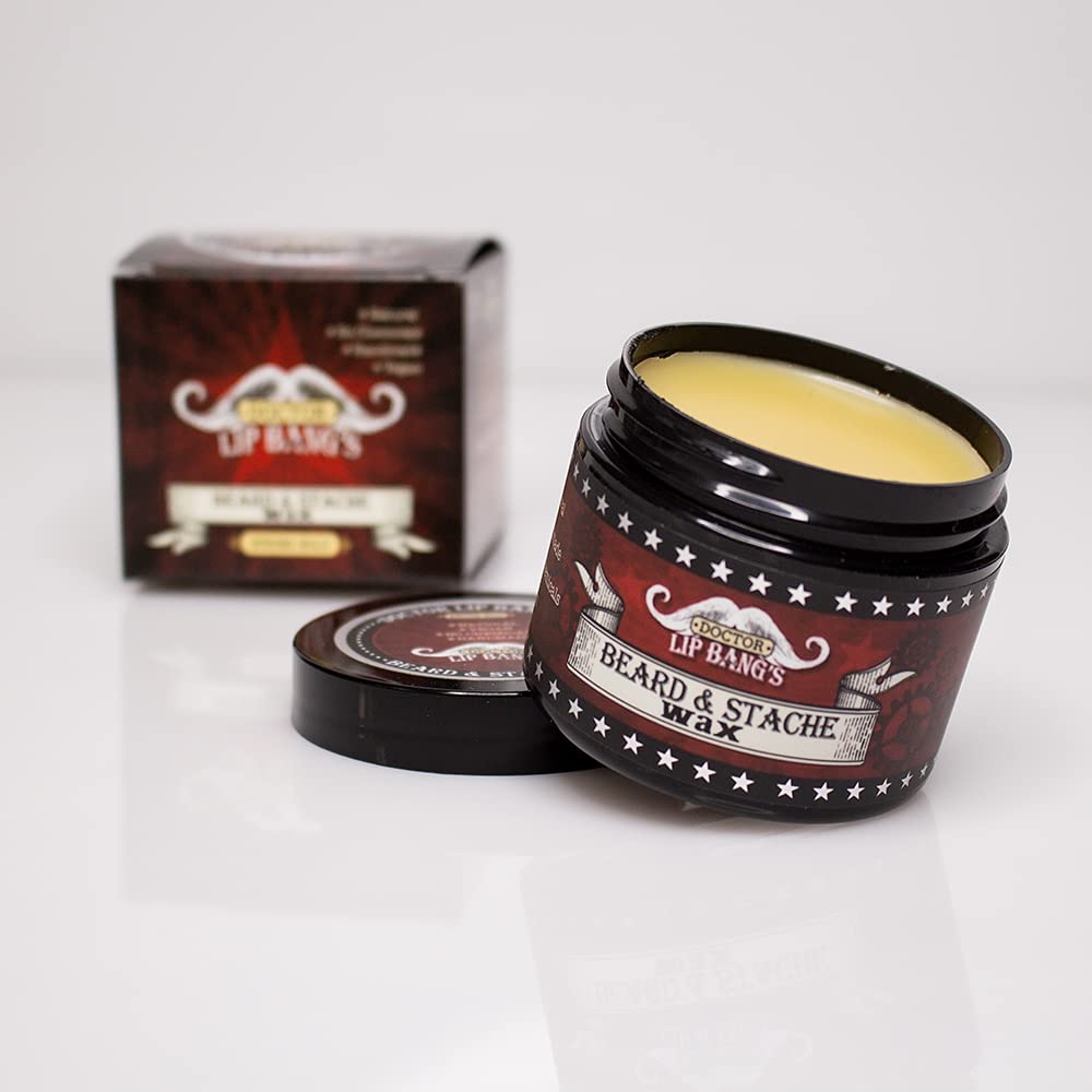 Doctor Lip Bang's Beard and Stache Wax 2 fl oz