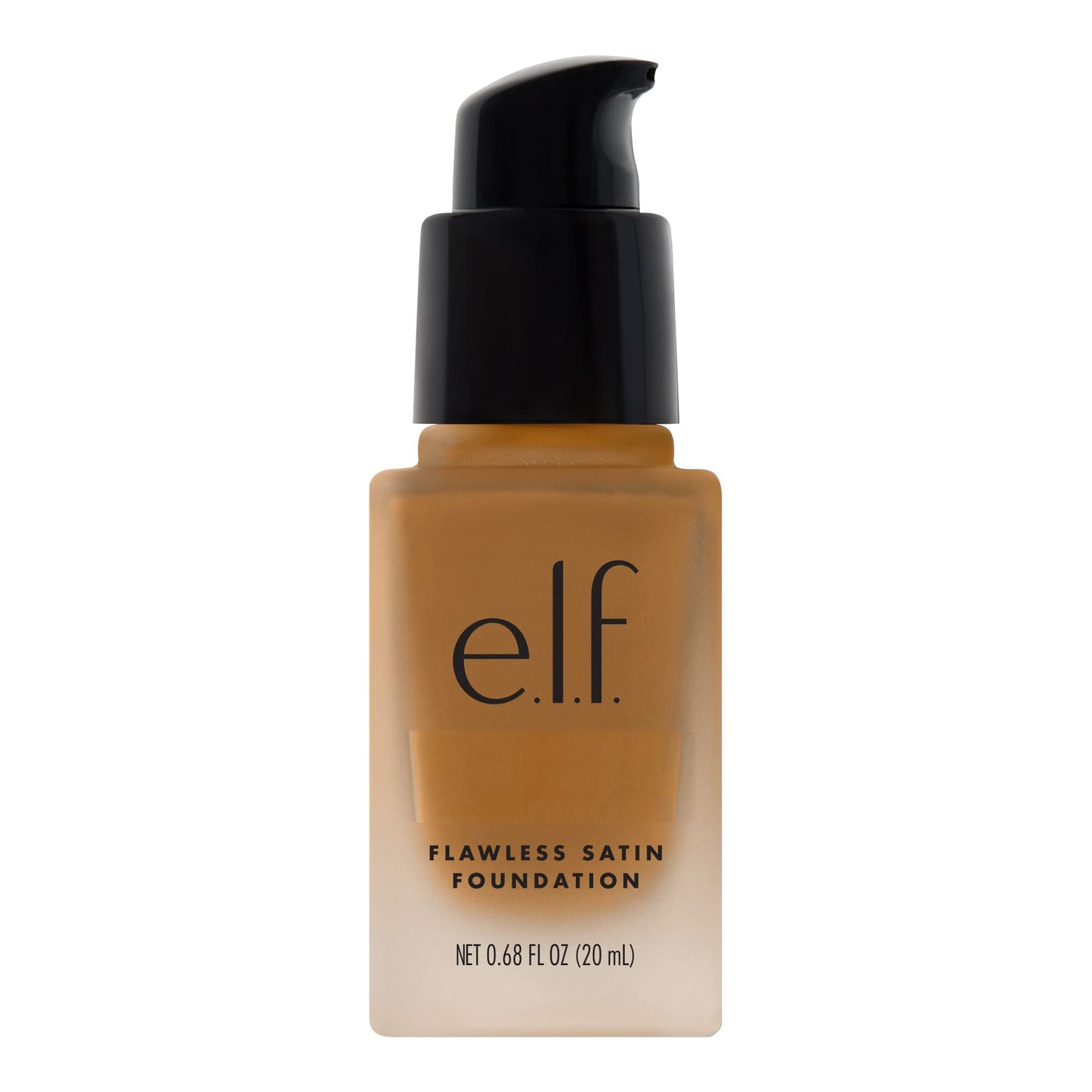 e.l.f. Flawless Finish Foundation, Lightweight & Medium Coverage, Semi-Matte Finish, Brulée, 0.68 Fl Oz (20mL)