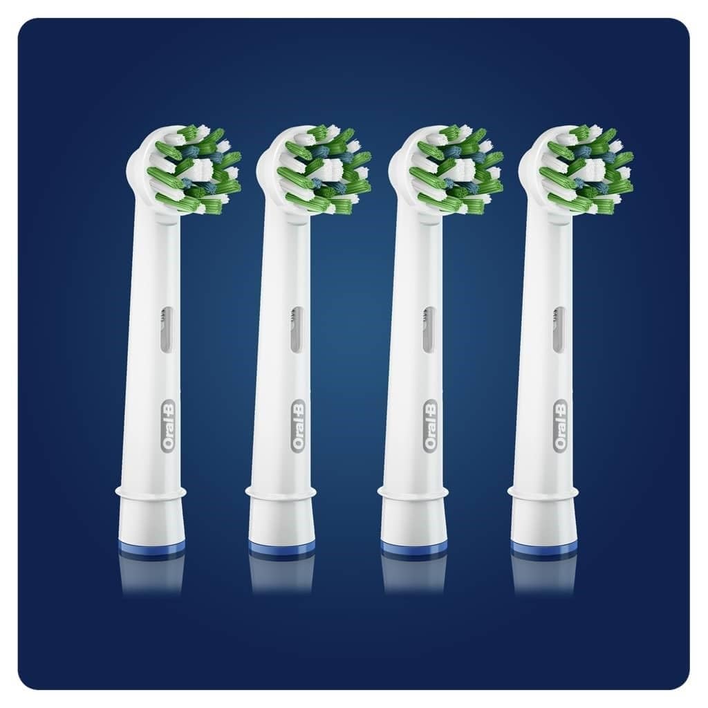 Oral-B Cross Action Replacement Brush Heads Eb50 - Pack of 4