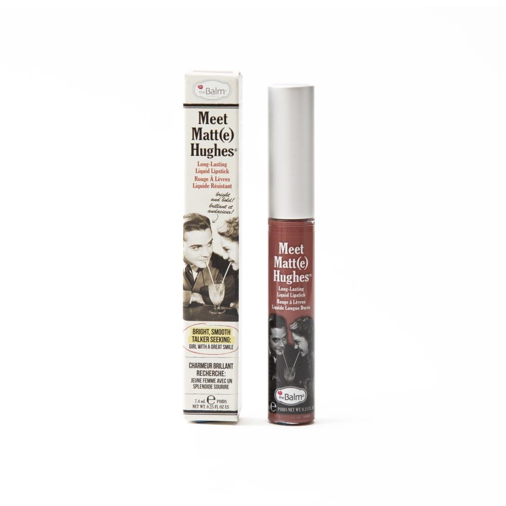 theBalm Meet Matt(e) Hughes Long Lasting Liquid Lipstick , Sincere ,0.25 Ounce