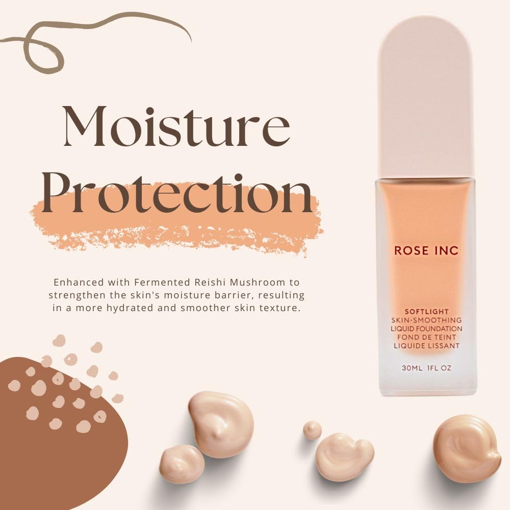 ROSE INC Softlight Skin-Smoothing Hydrating Non-Comedogenic Foundation 9W