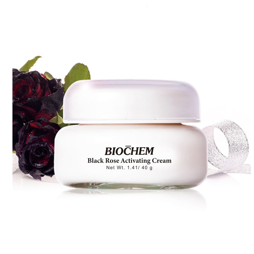 BIOCHEM Black Rose Activating Cream - Face Moisturizer 1.41 oz. / 40