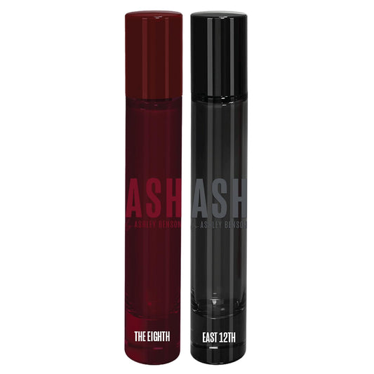 Ash by Ashley Benson The Eighth and East 12th Fragrance Set - Scent of Parisian Elegance - Scent of New York - Perfume for Women - Bergamot, Soft Musk, and Rose Damask - 2 pc