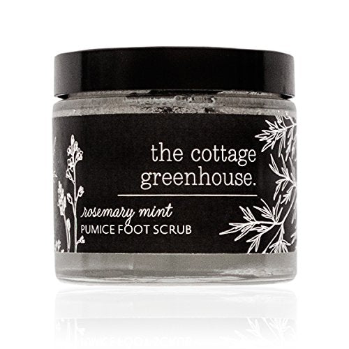 The Cottage Greenhouse Rosemary Mint Foot Scrub | 4 oz / 113 g