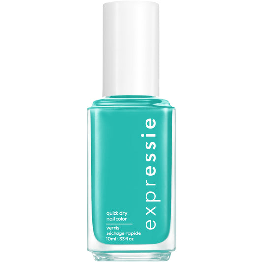 Essie Nail Polish Glazed Donut Set, Mademoiselle, Sheer Pale Pink Nail Polish 0.46 Fl Oz + Expressie Iced Out Fx, Pearlescent White 0.33 Fl Oz, Gifts For Women And Men