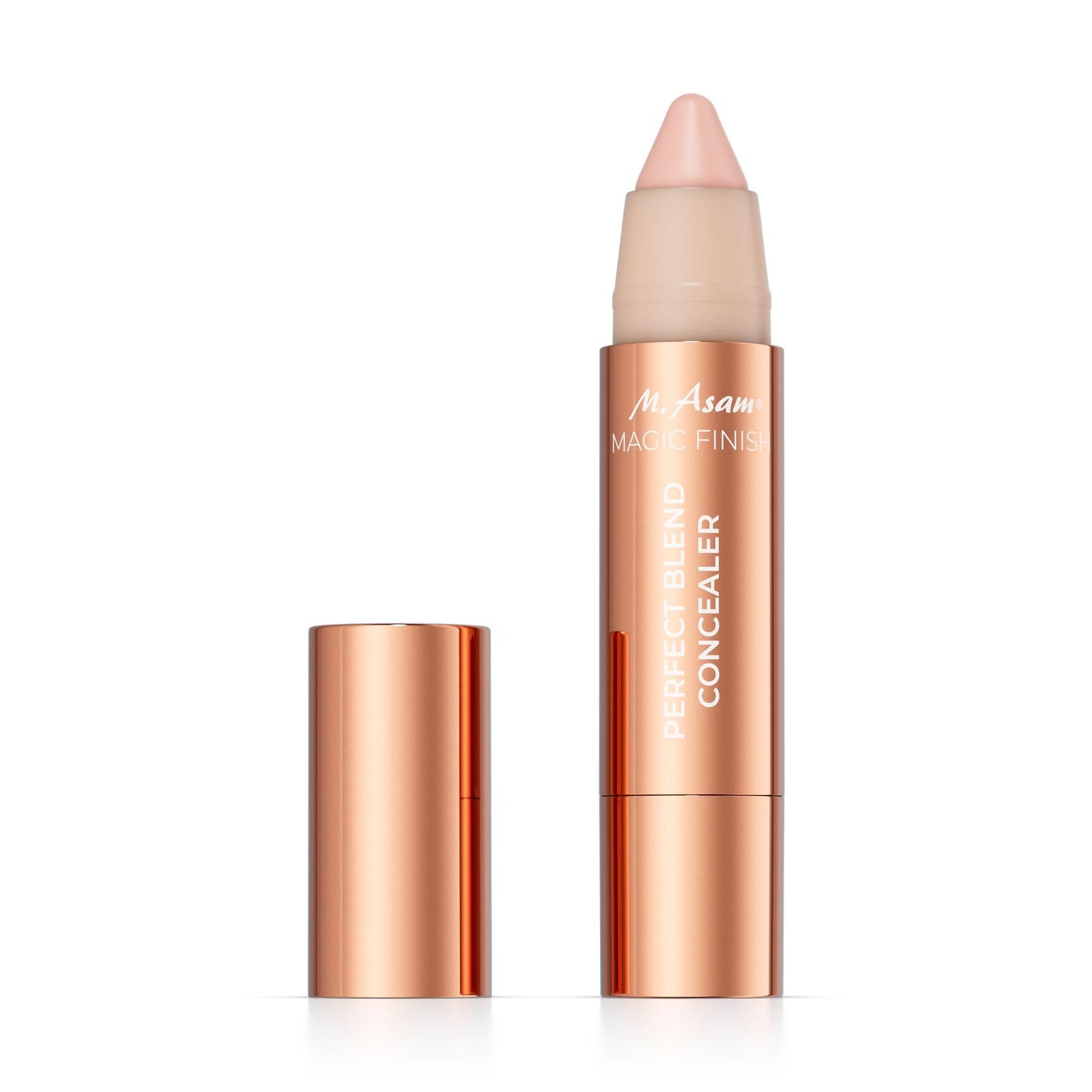 M. Asam MAGIC FINISH Perfect Blend Concealer Fair (0.1 Oz) - concealer perfects & conceals blemishes & imperfections, make-up with adjustable coverage & instant blur effect, vegan