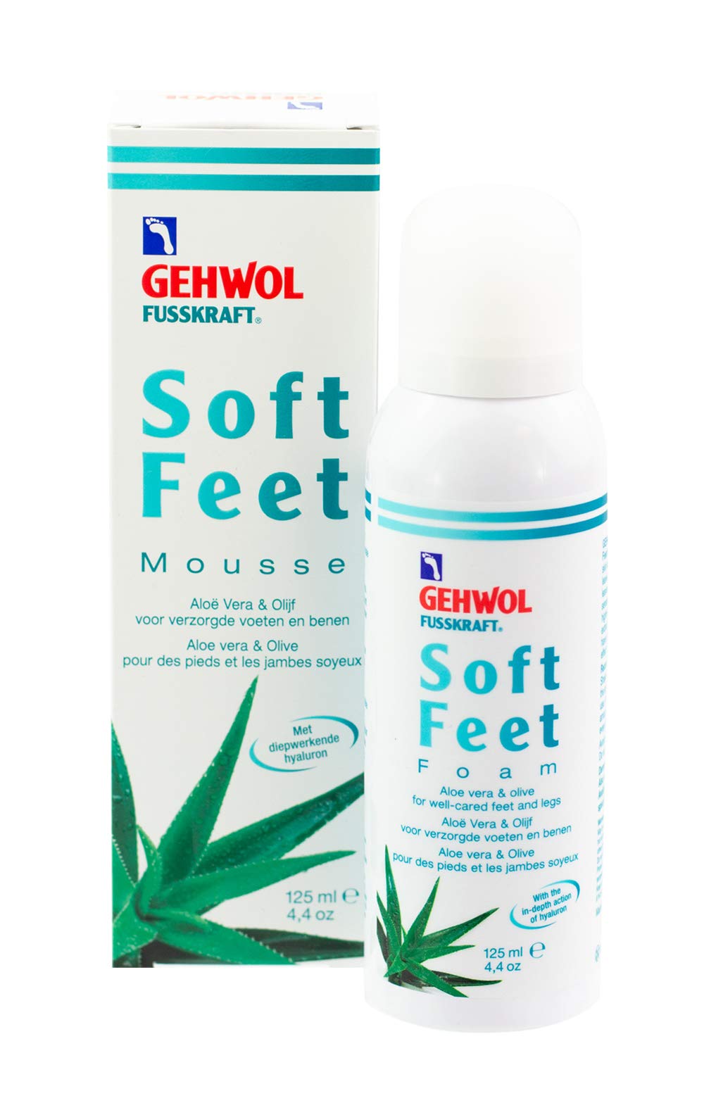 GEHWOL Soft Feet Foam, 4.4 Ounce (Pack of 1)