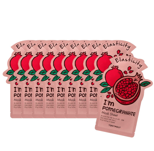 TONYMOLY I'm Real Pomegranate Mask Sheet, 10 Count