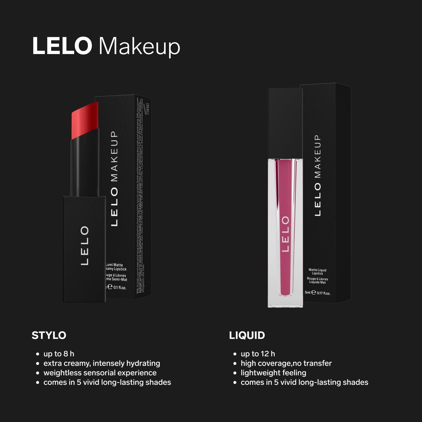 LELO MAKEUP - STYLO Lipstick - Extra Creamy Matte Lipstick for Women, Long Lasting Lipstick, Lipsticks - 04 COME ON OVER