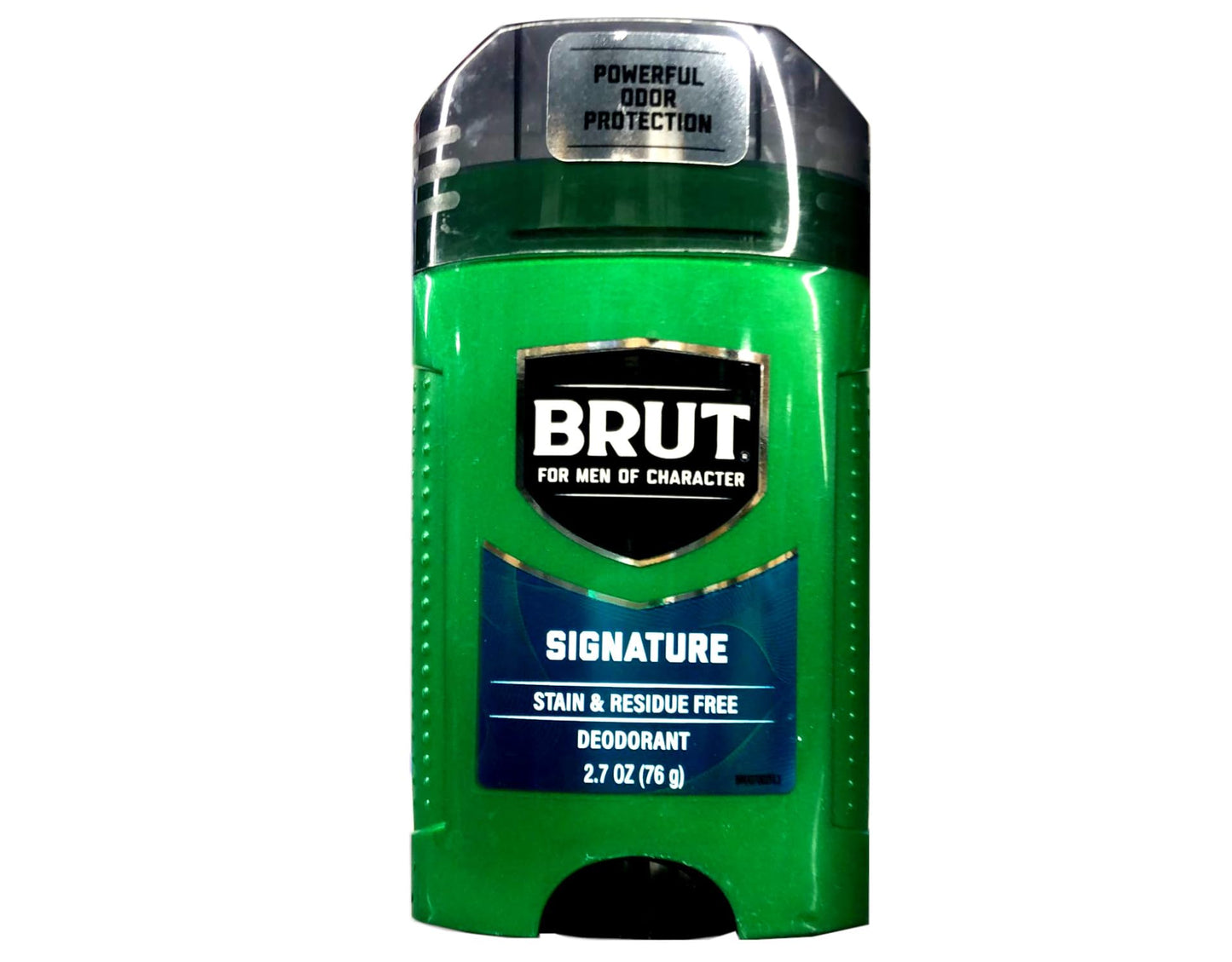 Brut Signature Deodorant – Stain & Residue Free, Powerful Odor Protection, 2.7 oz (76 g) (Pack of 6)