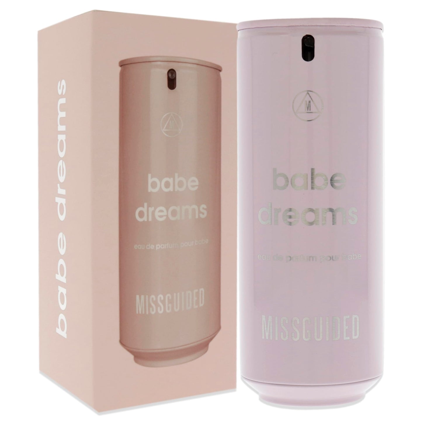 Missguided Babe Dreams - Chypre Floral Fragrance For Women - Top Notes Of Pink Pepper And Bergamot - Middle Notes Of Rose And Violet - Base Notes Of Amber And Patchouli - 2.7 Oz Edp Spray