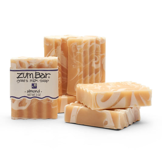 Zum Bar Goat's Milk Soap - Almond - 3 oz (6 Pack)