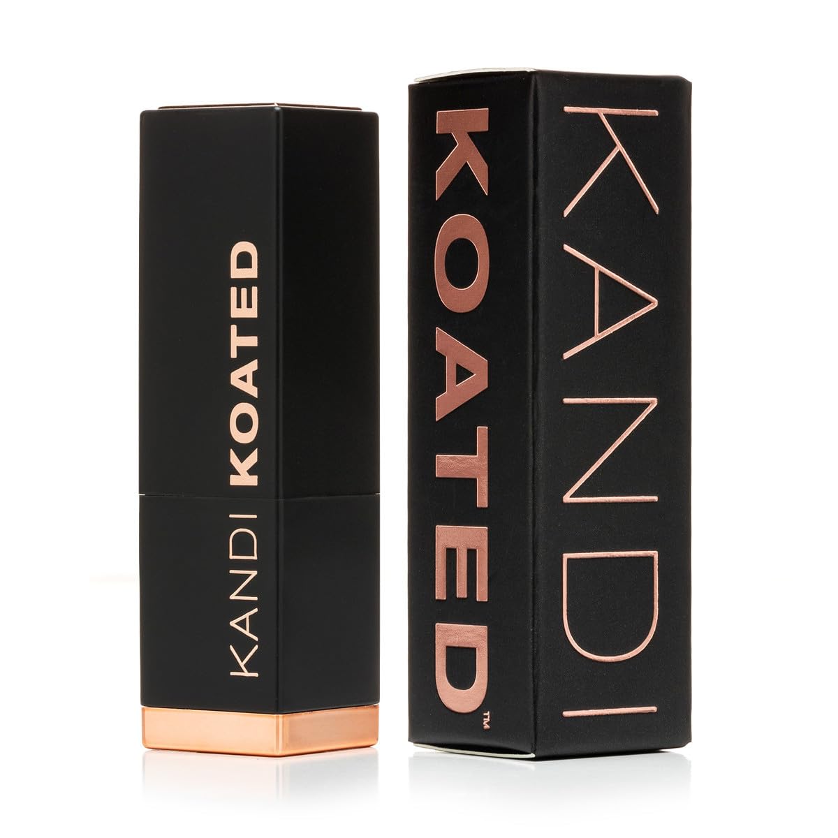 Kandi Koated Satin Lip Color [Exquisite] Soft & Creamy Lipstick Burruss | Rich Colors, Paraben-Free, Cruelty-Free Creme Lipstick | Beauty & Makeup