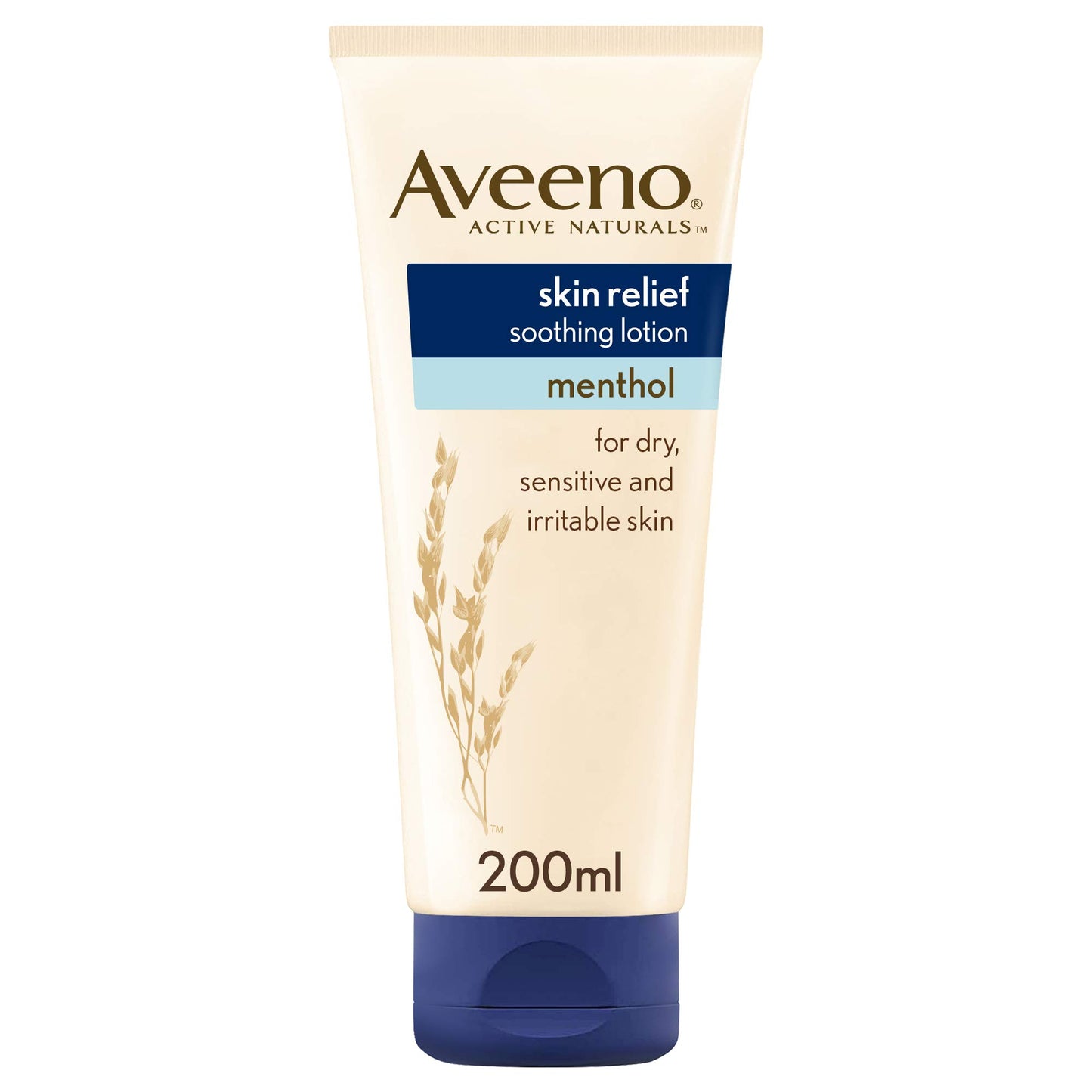 Aveeno Soothing Cream at The Menthol Reduces Itching from Dry Skin 200ml