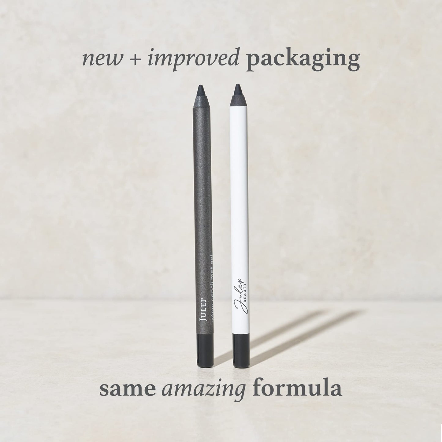 Julep When Pencil Met Gel Sharpenable Multi-Use Longwear Eyeliner Pencil - White Matte - Transfer-Proof - High Performance Liner