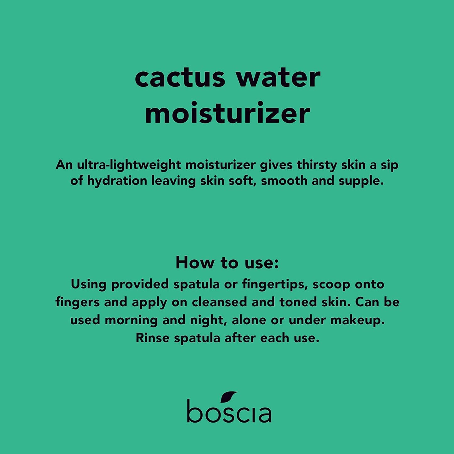 BOSCIA - Luminizing Charcoal Mask, Indigo Eye Cream, & Cactus Water Moisturizer - Vegan, Cruelty-Free, Natural Skin Care - Bundle