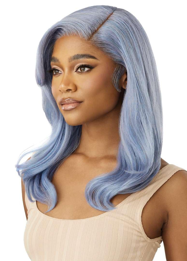 Outre Lace Front Wig - Melted Hairline - Hali (BLUE STEEL)