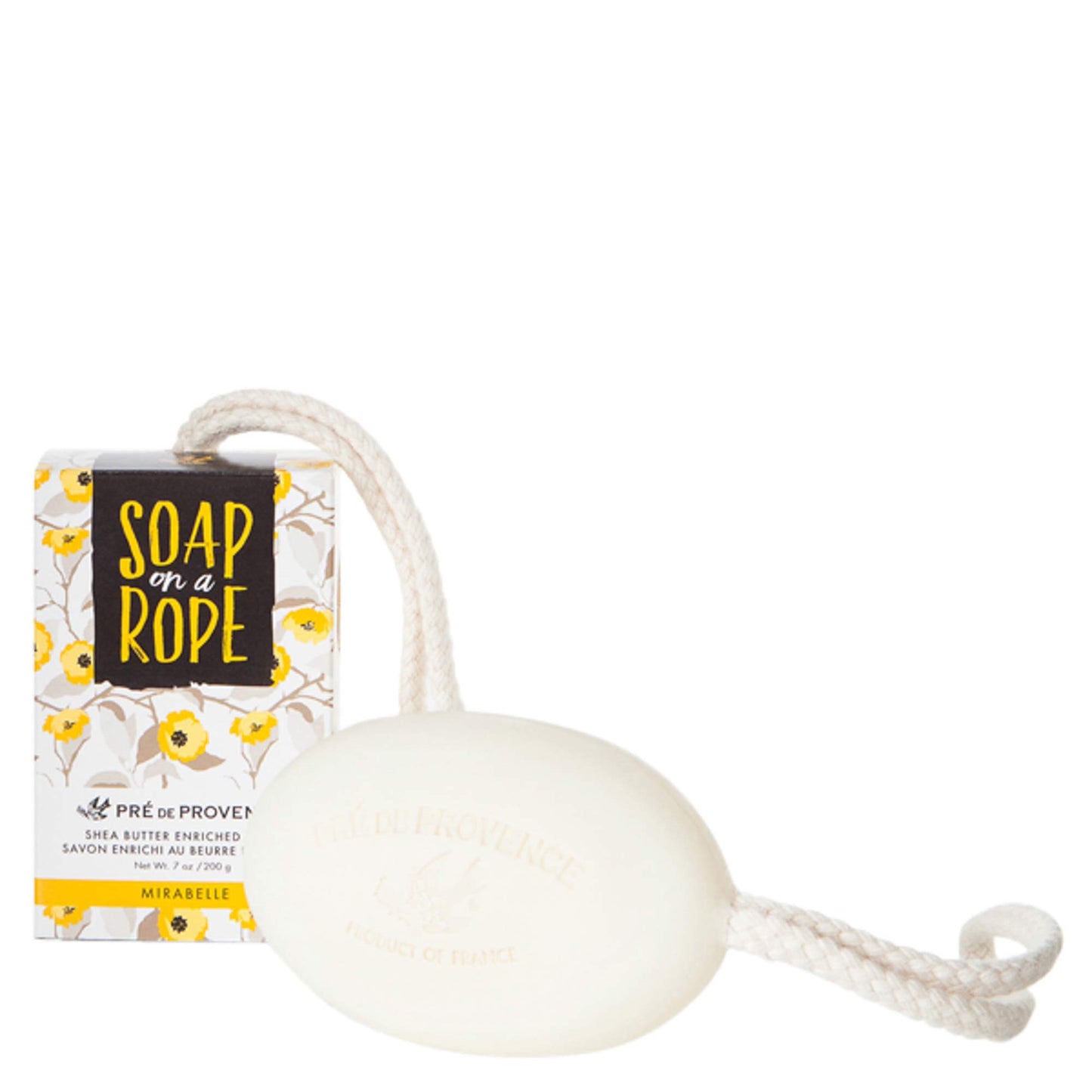 Pre de Provence Soap On a Rope, Mirabelle, 200 Gram