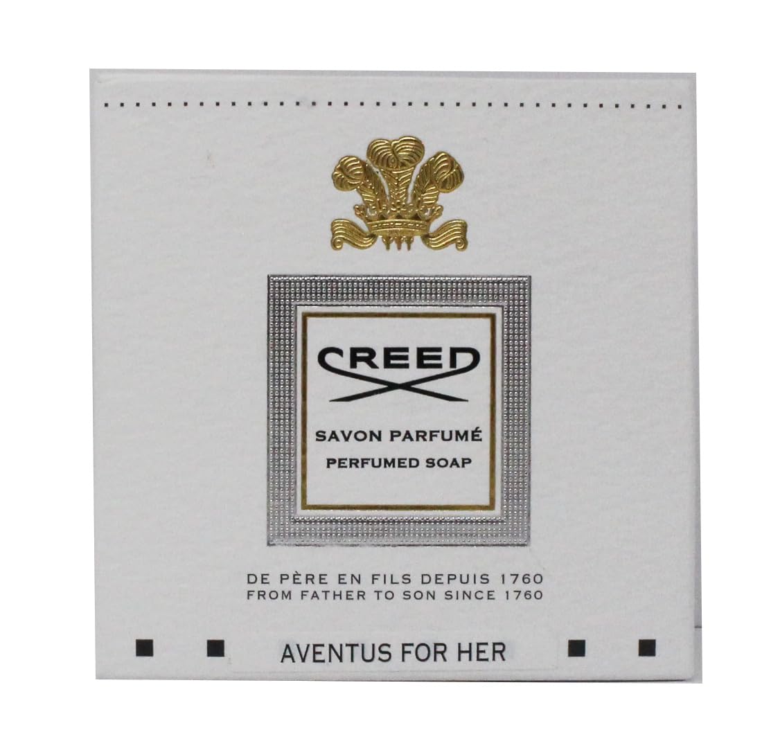 Creed Aventus For Her Soap, Women's Luxury Soap with a Woody, Fresh & Fruity Fragrance, 150g