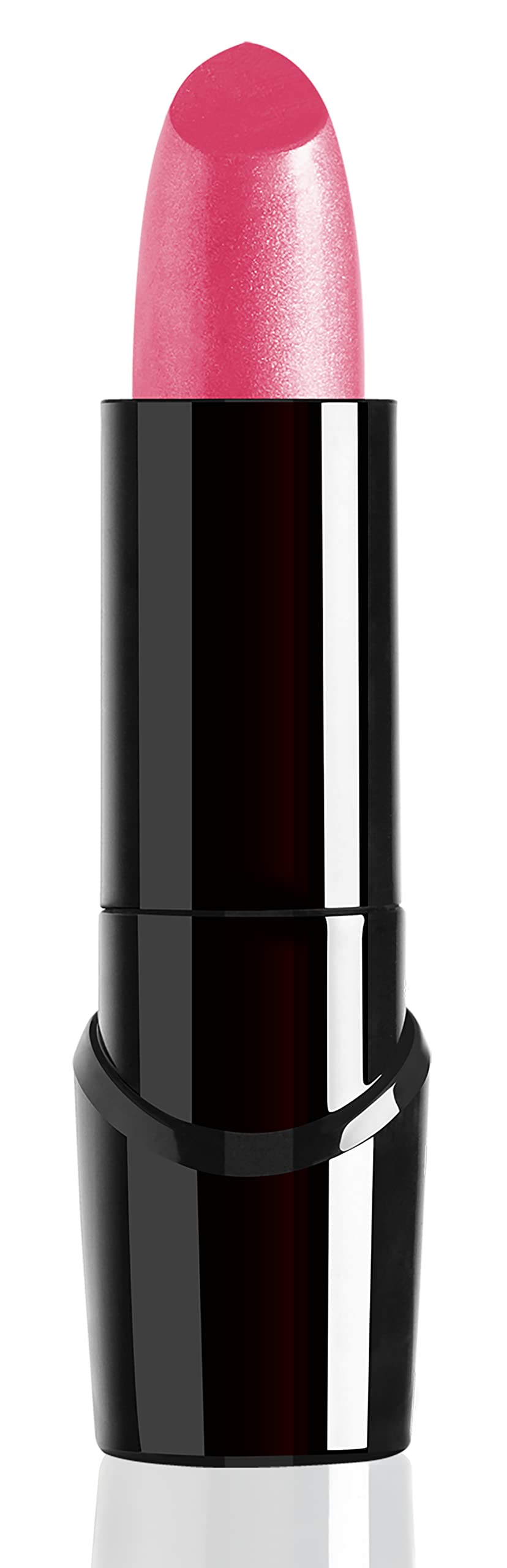 wet n wild Silk Finish Lipstick, Hydrating Rich Buildable Lip Color, Formulated with Vitamins A,E, & Macadamia for Ultimate Hydration, Cruelty-Free & Vegan - Pink Ice