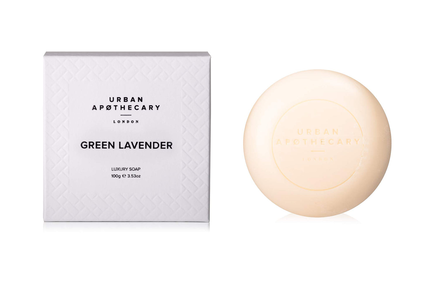 Urban Apothecary Luxury Bar Soap - Green Lavender - 100g