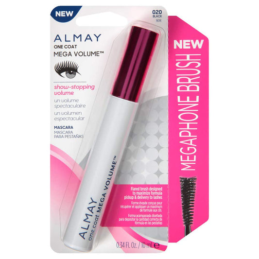 Almay Mega Volume Mascara, Black, 0.34 fl. oz.